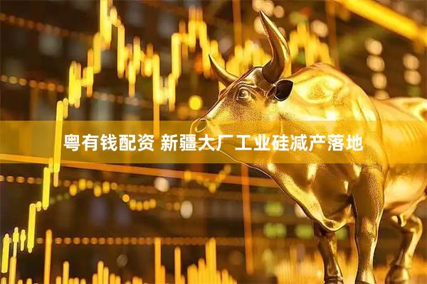 粤有钱配资 新疆大厂工业硅减产落地