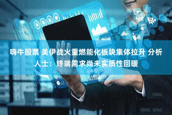 嗨牛股票 美伊战火重燃能化板块集体拉升 分析人士：终端需求尚未实质性回暖